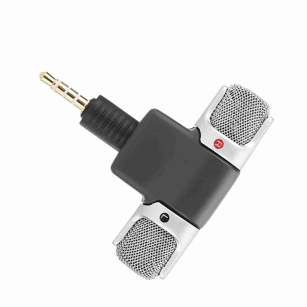 3.5mm Mini Mic Digital Stereo Microphone Professional Handheld External Wireless Microphone
