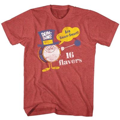 Dum Dums - Smart-Smart - Kurzarm - Heather - Erwachsene - T-Shirt
