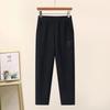 Yalu Women's Embroidered Casual Pants for Middle-Aged & Elderly