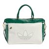 Adidas Polyurethane Bowling Bag, Shoulder Bag, Crossbody Bag, Handbag Unisex Ecru & Preppy Green Adidas JC5689
