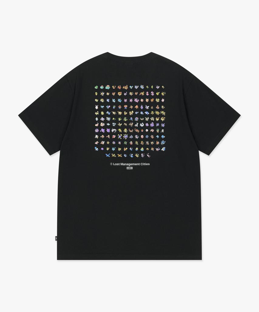 LMC Pokémon Pixel Art 151 Tee Black