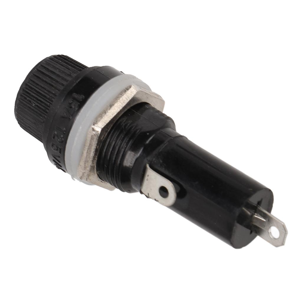 50Pcs Fuse Holder Good Fixability High Temperature Resistance Large Torsion Electrical Panel Mounted for Cars 10A 250V