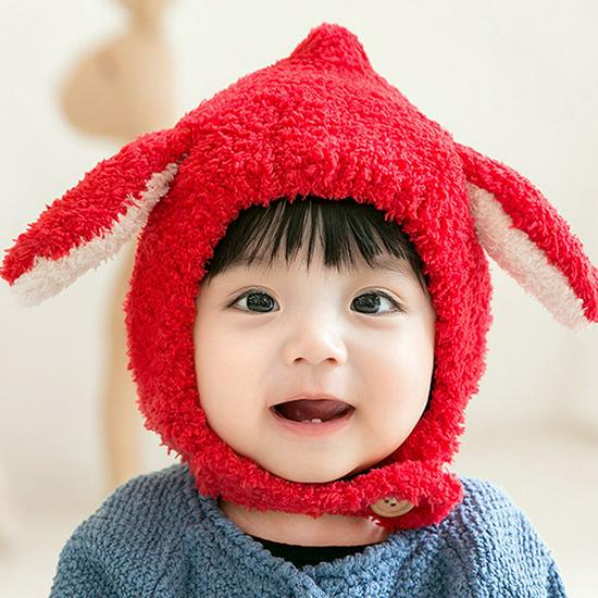 Infant Winter Hat with Ear Protection - Windproof for Boys and Girls