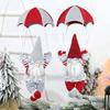 Christmas Scene Decorations Christmas Faceless Skydiving Old Man Parachute