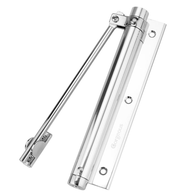 Adjustable Simple Spring Automatic Door Closer Stealth Home Hotel Use