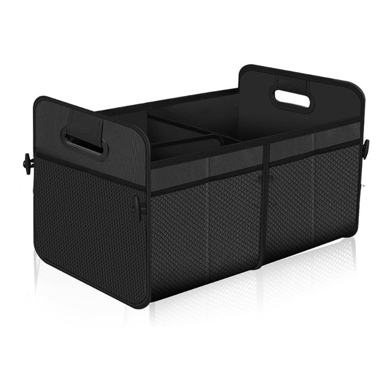 Collapsible Automotive Storage Organizers Strong Waterproof Design Car Trunk Organizers for Vehicle Trunk Organization