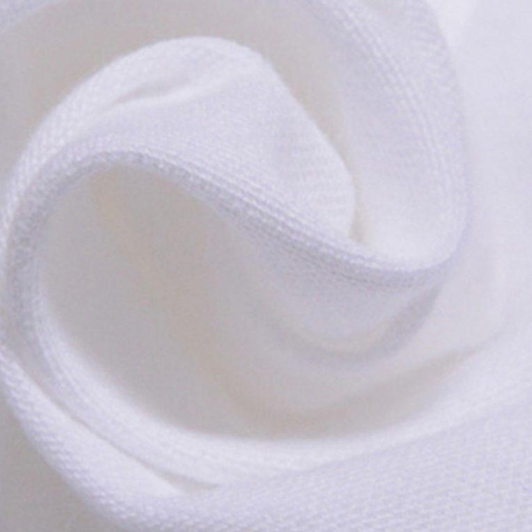 Converse T Shirts Women's White Crew Neck Moderate Straight Fit 10017396-A02