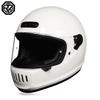 Full Face Motorcycle Helmet Men Women ABS Retro Cruiser Style All Season Use With Multiple Color Options