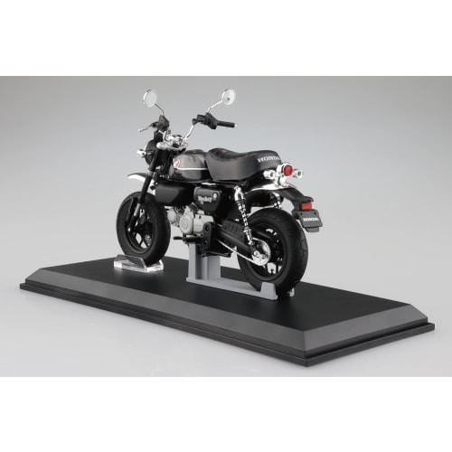 Aoshima Bunka Kyozai (AOSHIMA) Skynet 1/12 Scale Complete Honda Monkey125 '22 Pearl Shining Black Motorcycle