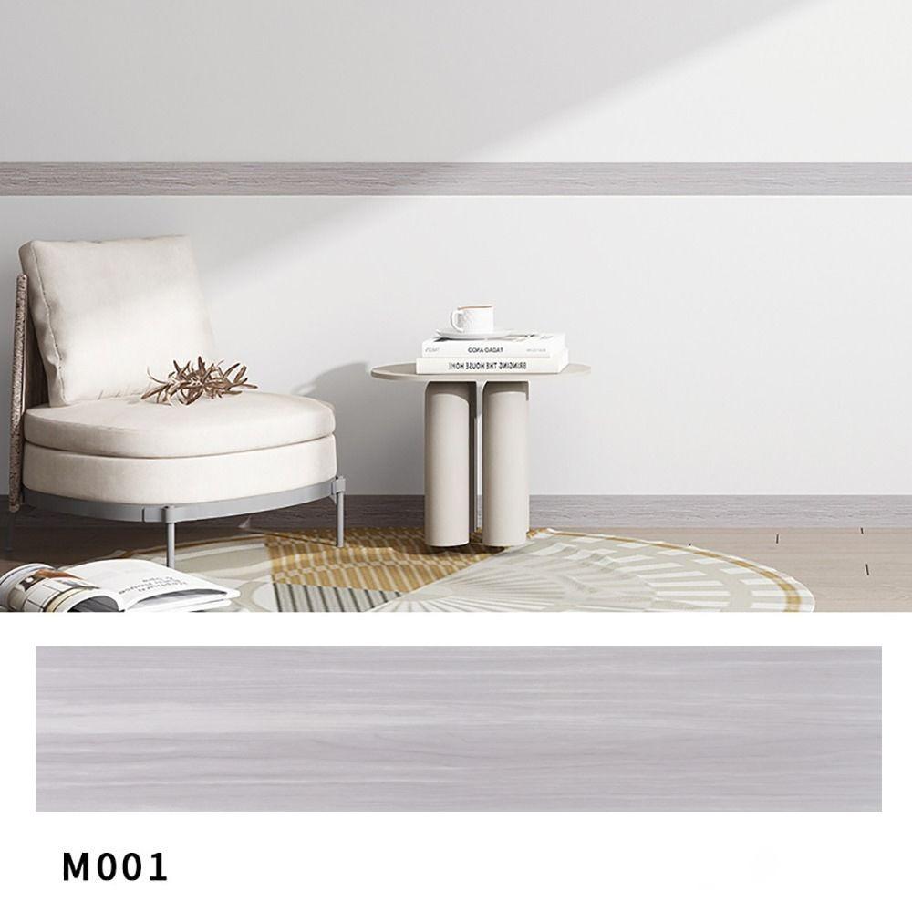 Self Adhesive Floor Tile Sticker Windowsill Corner Wallpaper Home Decor Skirting Line