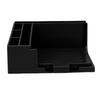 Sticky Note Stencil Set ABS 3x3in Sticky Note Holder with 5 Different Templates Pen Holder for School Home