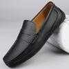 2025 Vintage Lightweight Penny Loafers Men Boat Shoes Man Moccasins Leather Slip On Flats Classic Mens Casual Driving Shoes