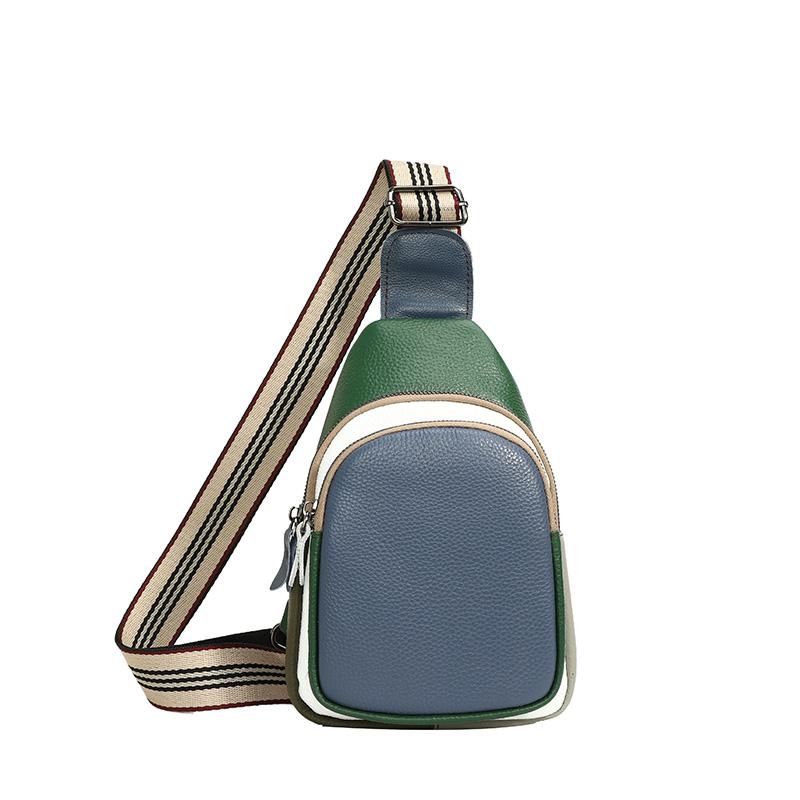 100% Cow Leather Female Crossbody Bag