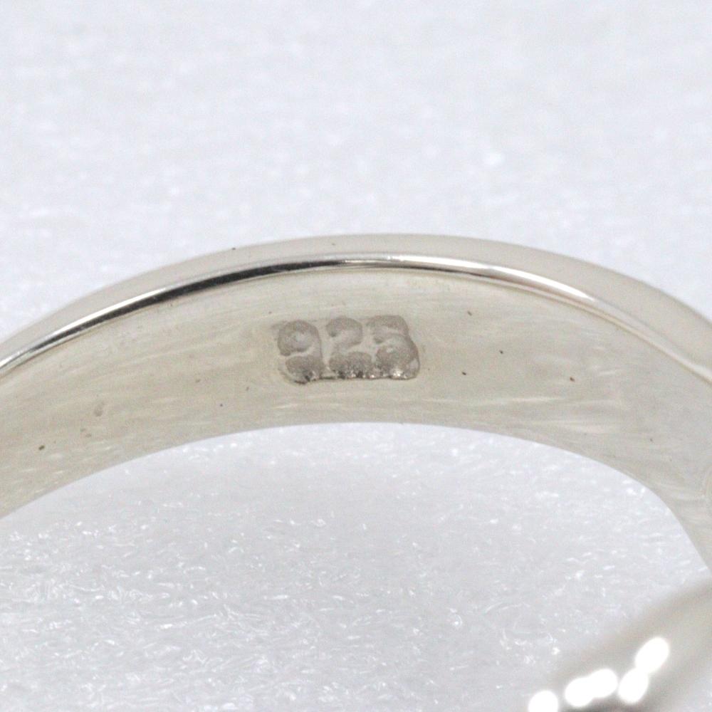 TIFFANY&Co. Triple heart Ring Silver925 #5.6(US Size) heart 2.8g Women Used