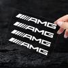 4Pcs Car Door Handle Stickers Tire Rear View Mirror Decals For Mercedes Benz AMG GLE GLS GLC CLA GLB ML C500 C200 C300 W204 W206 W205 W212 W203