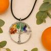 Tree of Life Seven Chakra Pendant