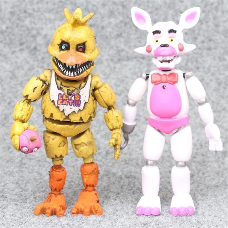 Cartoon Action Figures Handmade Cake Decor Toys 10cm Plastic Collectible Display Figurines