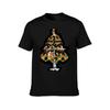 Bearded Dragon Christmas Tree Funny TShirt High Elasticity Sports Tee Shirt