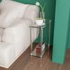 Minimalist Acrylic Small Side Table Living Room Coffee Tables Transparent Bedroom Nightstand Modern Home Storage Furniture