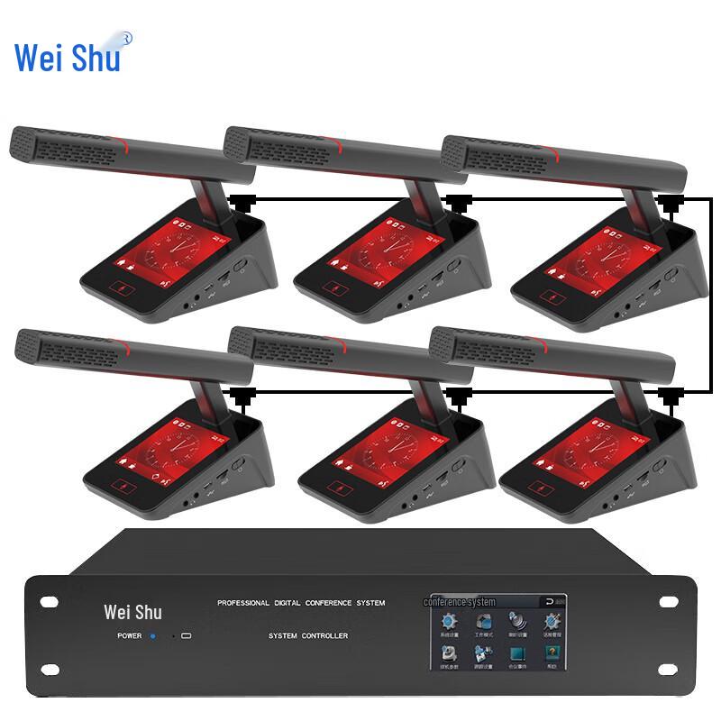 Wenshu K-600 Wired Conference Microphone System (CN version)