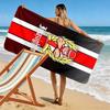 Ultras imazighen Print Strandtuch, Großes Weiches Schnelltrocknendes Handtuch für Strand Camping Schwimmen