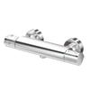 Mitigeur Thermostatique de Douche Chrome Mitigeur de Douche Mural Thermostatique Barrette Mélangeur Eau Chaude et Froide Robinet de Baignoire