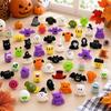 50Pcs Anxiety Relief Halloween Squeeze Toys Soft Realistic Pumpkin Pinch  for Kids Adults