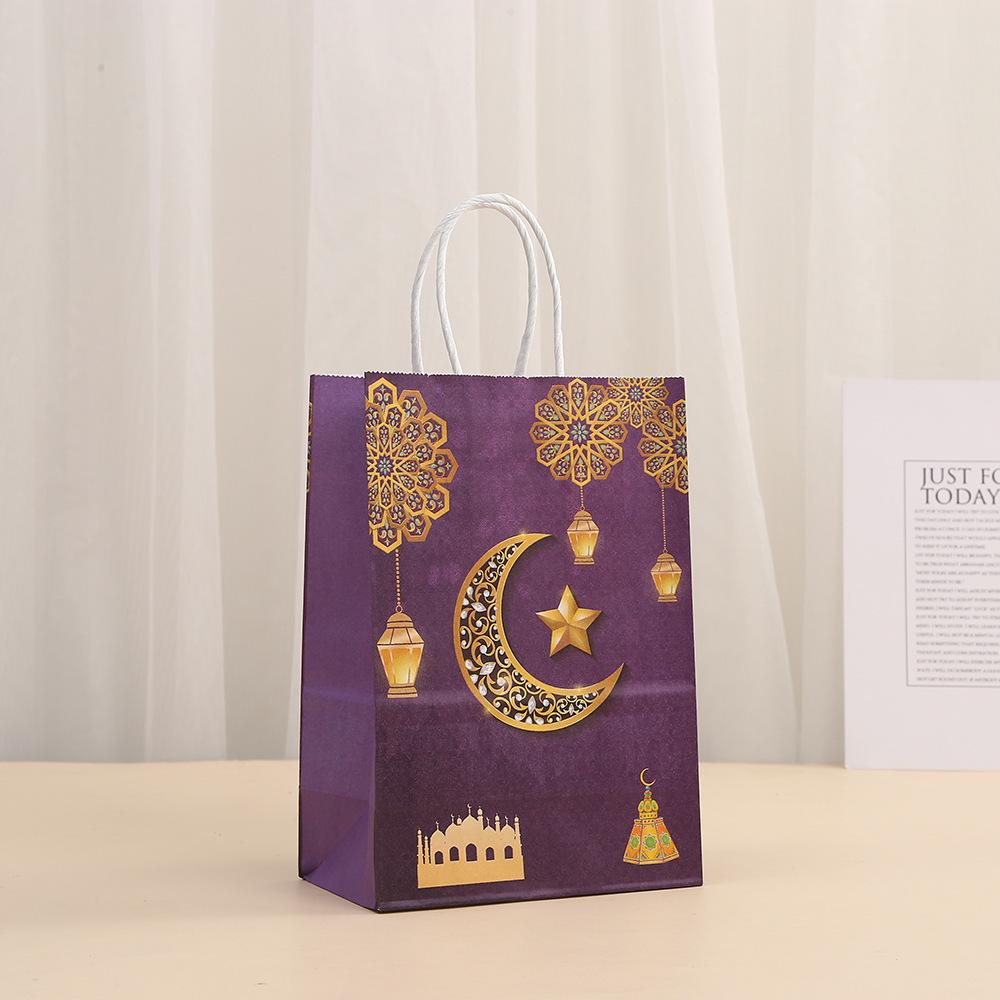 Middle East Cowhide Gift Bags for Moon Festival: Candy & Shopping Totes