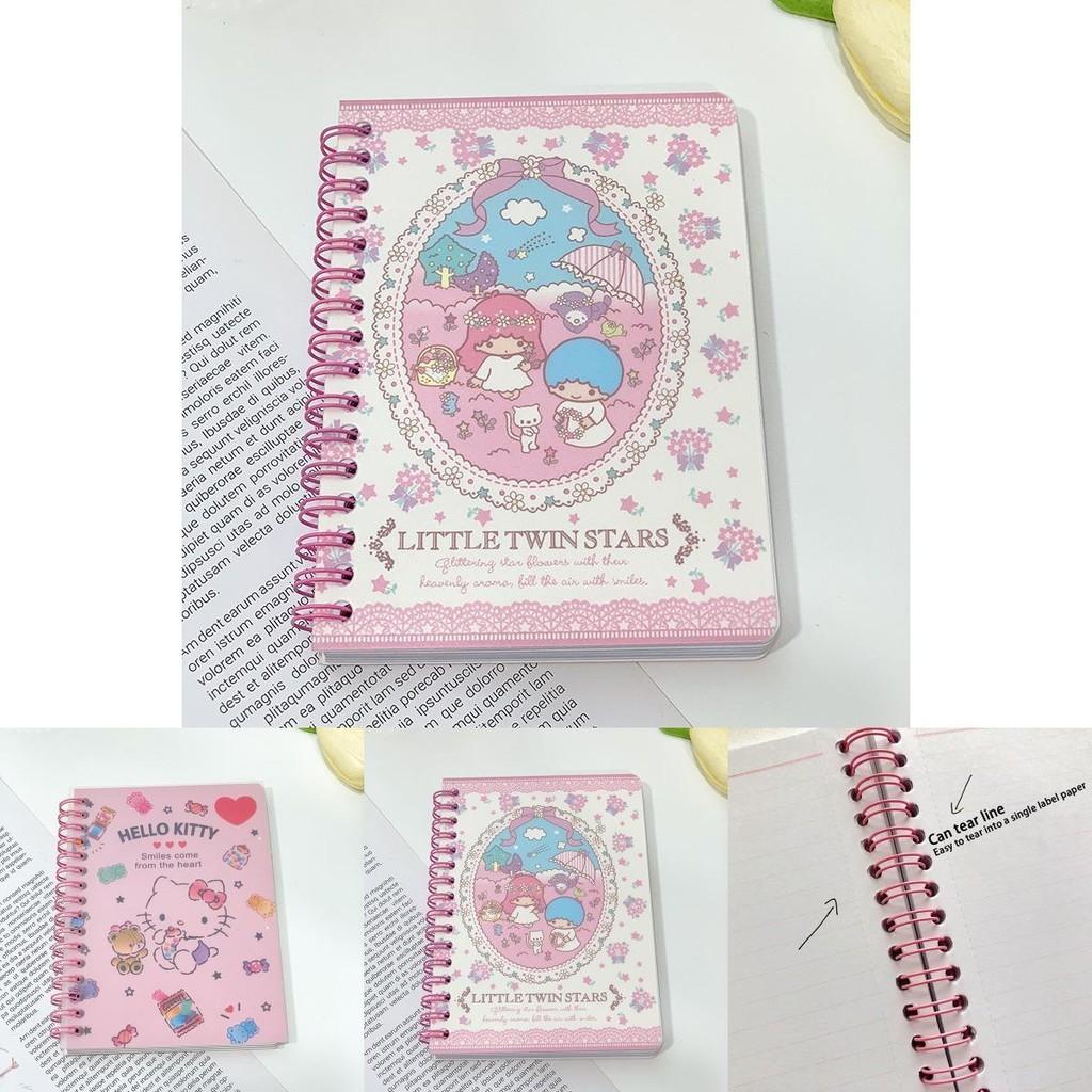 Kuromi A6 Terminbuch Notizbuch Sanrio Büro Notizblock Mit Spiralbindung Liniert