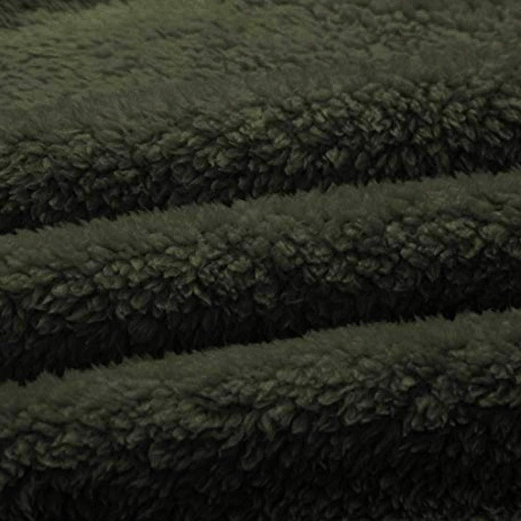 Blusa feminina de gola alta com cor sólida, moletom quente de manga comprida, blusa de lã de pelúcia com zíper