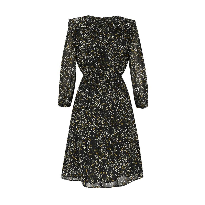 VISITINNEWYORK Big Collar Flare Dress (Vy3Op13)