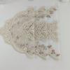 European Style Lace Embroidered Coaster Oval Coffee Drink Pad Dining Table Cover  for Home Decor