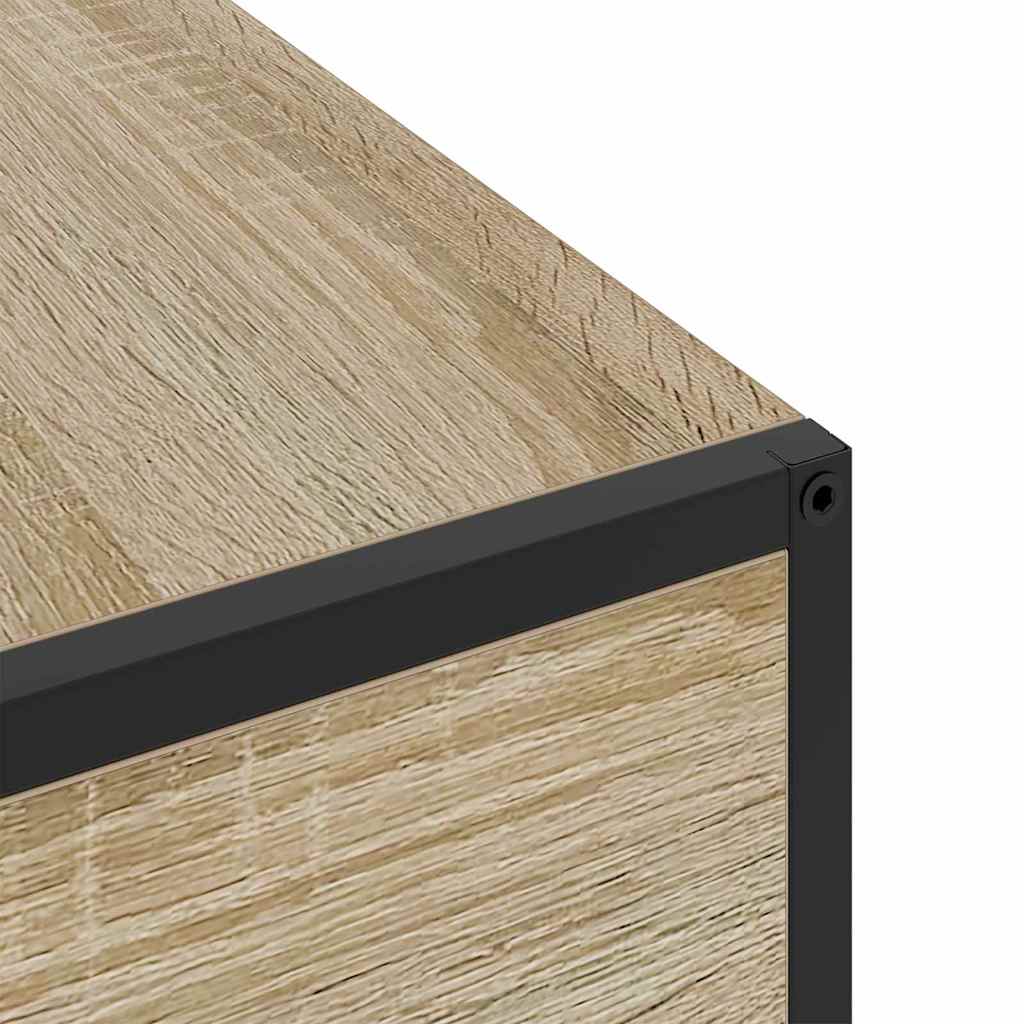 Nightstand Sonoma Oak 40 X 27 X 76 Cm Particleboard