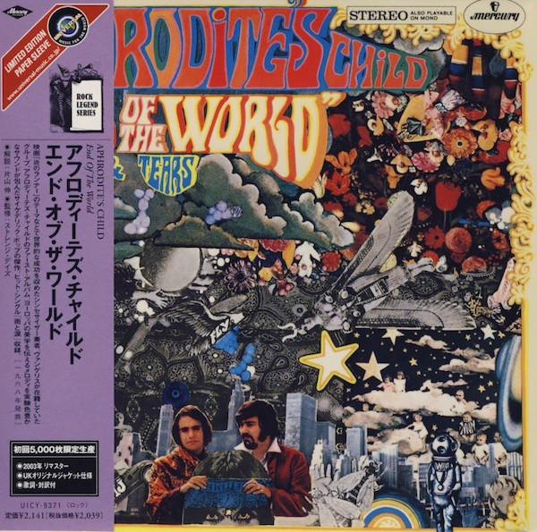 

CD APHRODITE S CHILD - End Of The World UICY9371PROMO Mercury 2004 Japan ObiRock Used