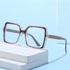 Vintage Stylish Eyeglass Frame for Women Square Shape Anti Blue Light Men Eyewear European American Style Woman Glasses Frames