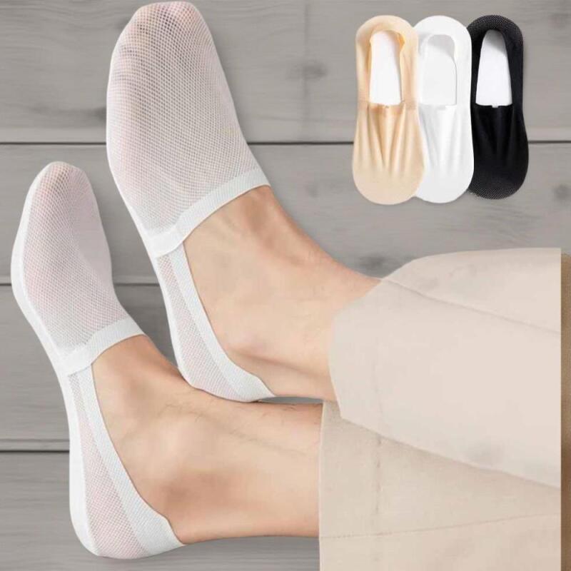 Women's Summer Mesh Anti-Peeling Cotton Blend Socks