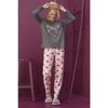 Pyjama-Set aus Baumwoll-Lycra