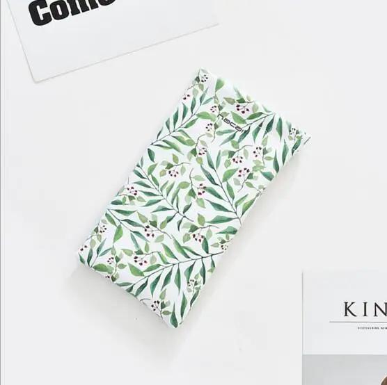 Eyeglass Sunglasses Pouch Mp3 Bag  Leaves Cartoons 3D Print Soft Cloth Cleaning Optic Color Random Sunglasses Case