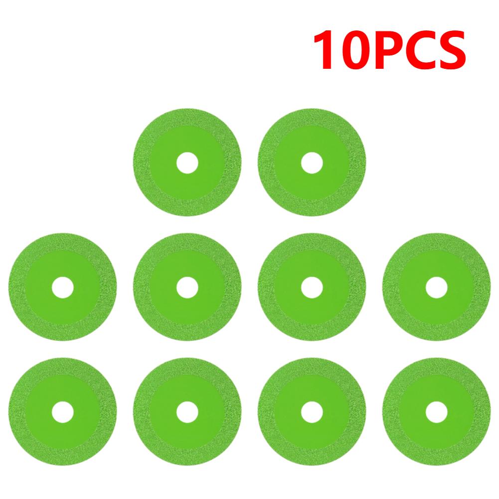 3-10PCS 22mm Glass Cutting Disc 100mm Diamond Marble Saw Blade Jade Crystal Wine Bottles Grinding Cutting Grinding Disc Tool