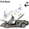 Toy Cars Sian Fkp3 Metal Model Car With Light And Sound Pull Back Toy Car For Boys Age 3 + Year Old
