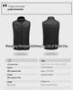 Unisex USB Electric Heated Vest with Smart Temperature Control for Winter Warmth