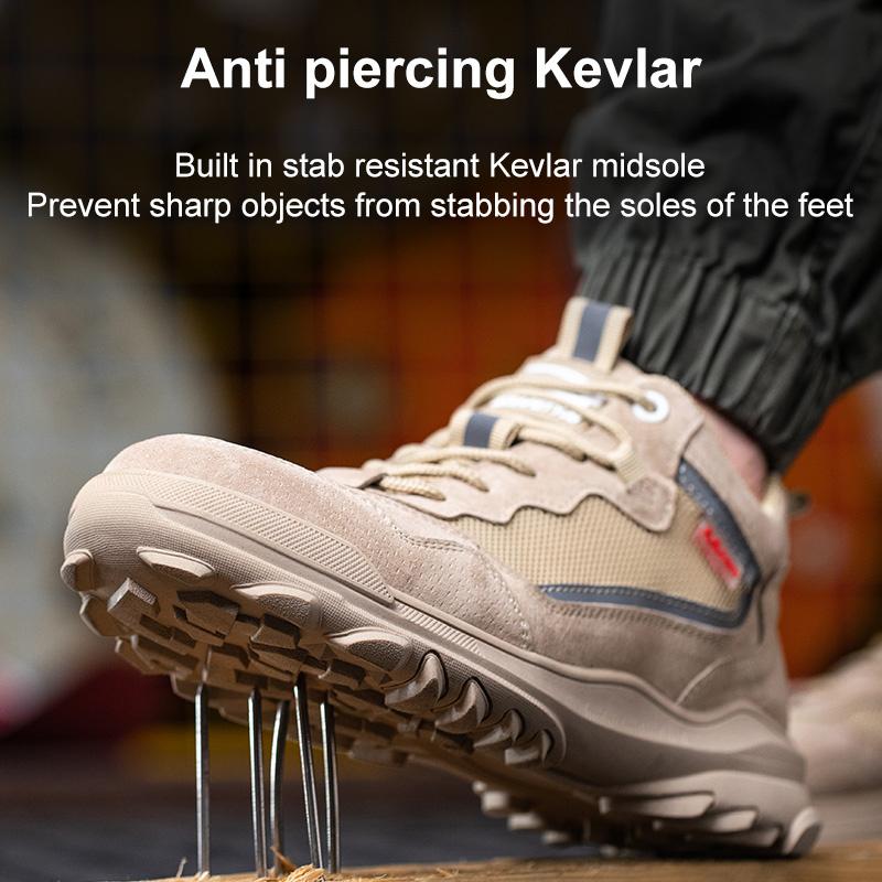 Новая мужская защитная обувь с защитой от ударов и проколов Защитная обувь с высоким — фото 11