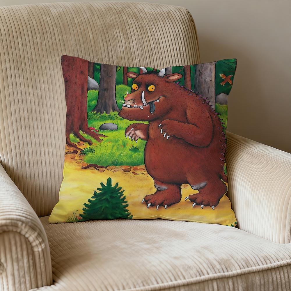 The G-GGruffalo Cushion Cover Outdoor Sofa Decorative Square Living Room Bedroom Car