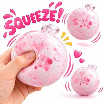 Slow Rising Stress Ball Soft Texture Stress Relief Fidget Squeeze Toy Squeeze Ball Sensory Play