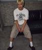 TRAVEL Field Stamp Pigment Short Sleeve T-Shirt Cream