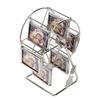 Unique Rotating Wheel Rack Photo Picture Frame Wedding Photography Studio Home Decoration