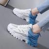 Platform Dad Shoes Women's Spring and Summer Mesh Breathable New Versatile Casual White Shoes Women's Sports Running Shoes