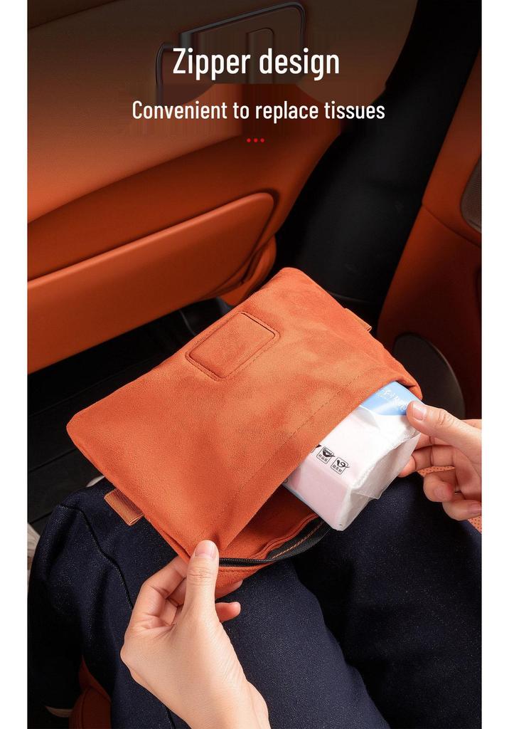 AITO M7 M8 M9 Magnetic Car Tissue Box: Fits 26 Models, Pull-out Storage & Decoration Accessory.