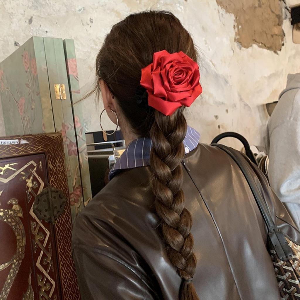 Hair accessories scrunchies ties elastic bands for women girl korean leading fashion popular vintage adults kpop fascinators new