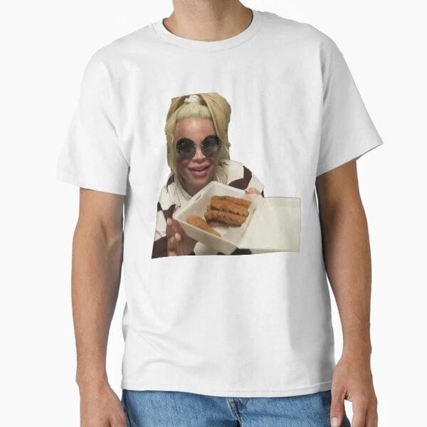Trisha Paytas Chicken Nuggets Classic TShirt Made In UsaAus TShirt S2xl S